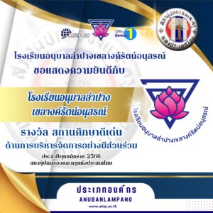 รางวัลองค์กรดีเด่นและบุคคลดีเด่น ประจำปีพุทธศักราช 2566