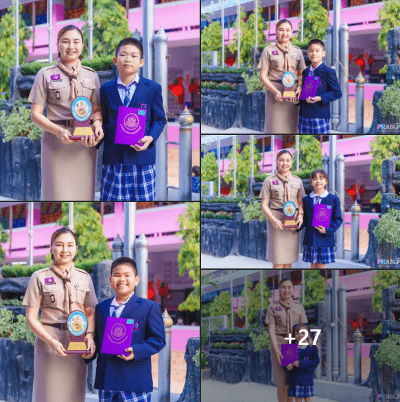 มอบรางวัลนักเรียนคนเก่ง วันที่ 5 กุมภาพันธ์ พ.ศ.2568