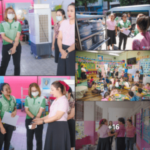 เทศบาลนครลำปางติดตามการดำเนินโครงการอาหารกลางวันนักเรียน
