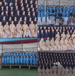 บรรยากาศการถ่ายรูปหมู่สายชั้นอ.3และป.6 ปีการศึกษา 2567