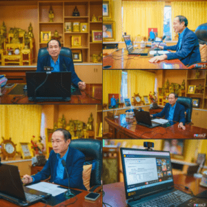 นายสุนธร ธรรมสิทธิ์ ผู้อำนวยการโรงเรียนอนุบาลลำปางฯ เข้าประชุมคณะกรรมการสมาคมผู้บริหาร ครั้งที่ 2