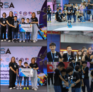 ขอแสดงความชื่นชมและยินดีกับนักเรียนคนเก่ง รางวัลการแข่งขันหุ่นยนต์ #IRSA International Robotic Showcase Association 2025 เมื่อวันที่ 27 เมษายน 2568
