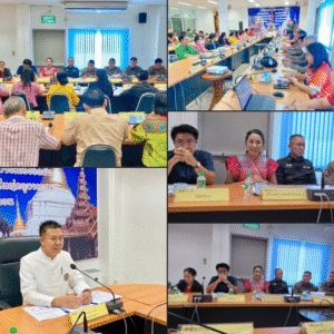 ประชุมหัวหน้าส่วนราชการอำเภอเมือง ครั้งที่ 6/2568