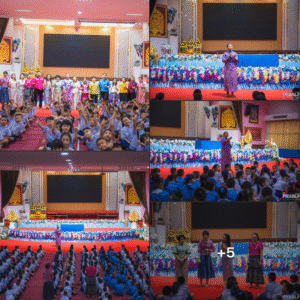 อบรมคุณธรรม จริยธรรม ให้โอวาทแก่เด็กนักเรียนสายชั้นประถมศึกษาปีที่ 2