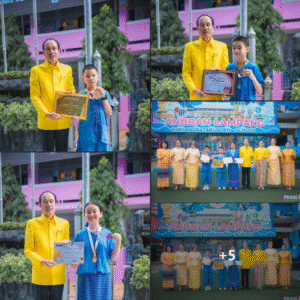 วันที่ 25 กรกฎาคม 2568 นายสุนธร ธรรมสิทธิ์ ผู้อำนวยการโรงเรียนอนุบาลลำปางเขลางค์รัตน์อนุสรณ์ มอบรางวัลนักเรียนคนเก่ง
