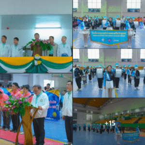ร่วมพิธีเปิดการแข่งขันกีฬาชิงชนะเลิศจังหวัดลำปาง ประจำปีงบประมาณ พ.ศ. 2568