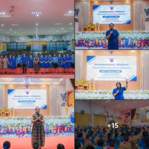 อบรมคุณธรรม จริยธรรม ให้โอวาทแก่เด็กนักเรียนสายชั้นประถมศึกษาปีที่ 5