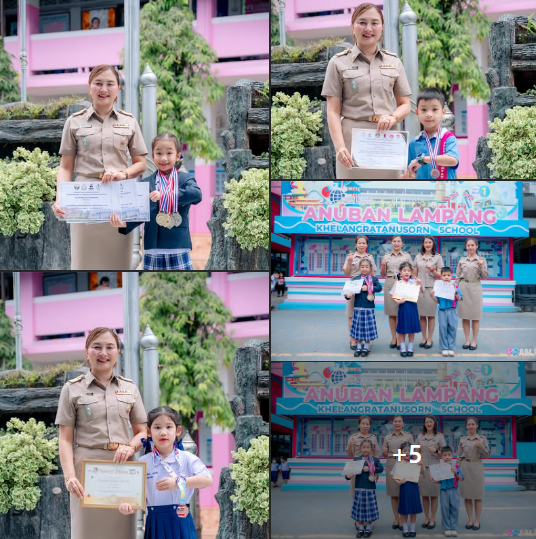 อนุบาลลำปางเขลางค์รัตน์อนุสรณ์ มอบรางวัลเชิดชูนักเรียนคนเก่ง คว้าชัยระดับจังหวัดและนานาชาติ