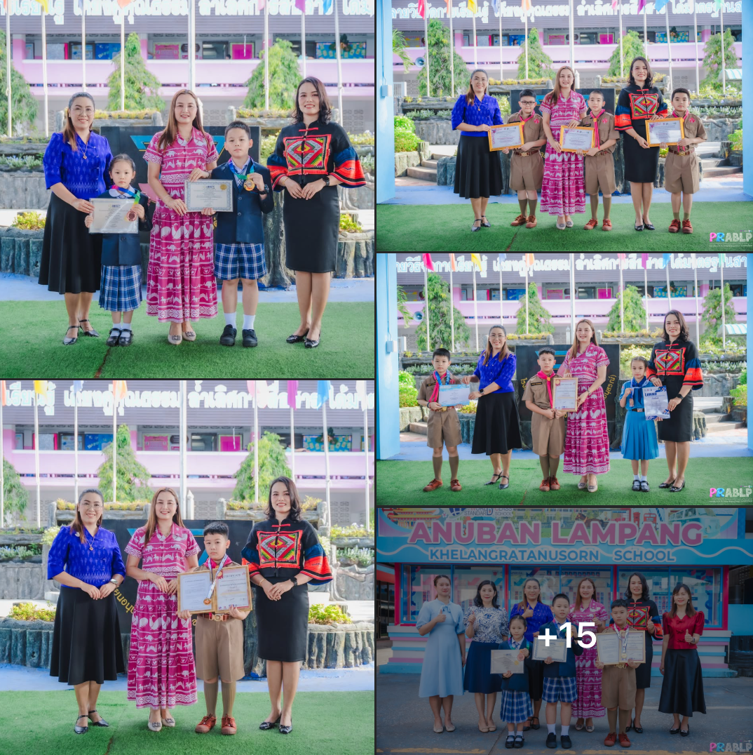 โรงเรียนอนุบาลลำปางเขลางค์รัตน์อนุสรณ์ มอบรางวัลเชิดชูเกียรตินักเรียนคนเก่ง สร้างชื่อเสียงแก่โรงเรียนในระดับชาติและนานาชาติ