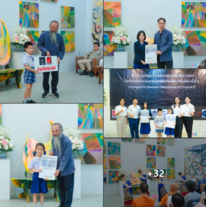 นักเรียนโรงเรียนอนุบาลลำปางเขลางค์รัตน์อนุสรณ์ คว้ารางวัลชนะเลิศและรางวัลระดับนานาชาติ การประกวดจิตรกรรมวาดสด ณ พิพิธภัณฑ์ศิลปะเชียงใหม่ ครั้งที่ 5