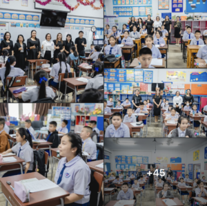 คณะผู้บริหารอนุบาลลำปางฯ เยี่ยมสนามสอบปลายภาคเรียนที่ 2/2568 ให้กำลังใจนักเรียนชั้น ป.1-5 ย้ำมาตรการคัดกรองและระเบียบการสอบ