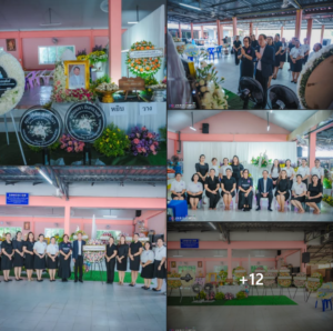 คณะผู้บริหารและคณะครูโรงเรียนอนุบาลลำปางเขลางค์รัตน์อนุสรณ์ ร่วมวางพวงหรีดเคารพศพและแสดงความเสียใจแก่ครอบครัว “สมจันทร์ตา”