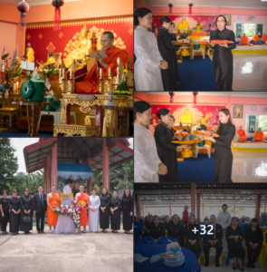 ร่วมพิธีฌาปนกิจคุณวรรณชัย สมจันทร์ตา สามีของคุณครูพรนภา สมจันทร์ตา
