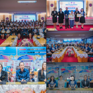 พิธีมอบเกียรติบัตรพร้อมทุนการศึกษา การแข่งขัน The National Competition of English Medium Instruction Programmes Open House 2025 ประจำปีการศึกษา 2568