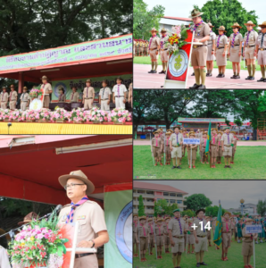 โรงเรียนอนุบาลลำปางเขลางค์รัตน์อนุสรณ์ นำกองลูกเสือสามัญร่วมพิธีทบทวนคำปฏิญาณและสวนสนาม เนื่องในวันคล้ายวันสถาปนาคณะลูกเสือแห่งชาติ ประจำปี 2569